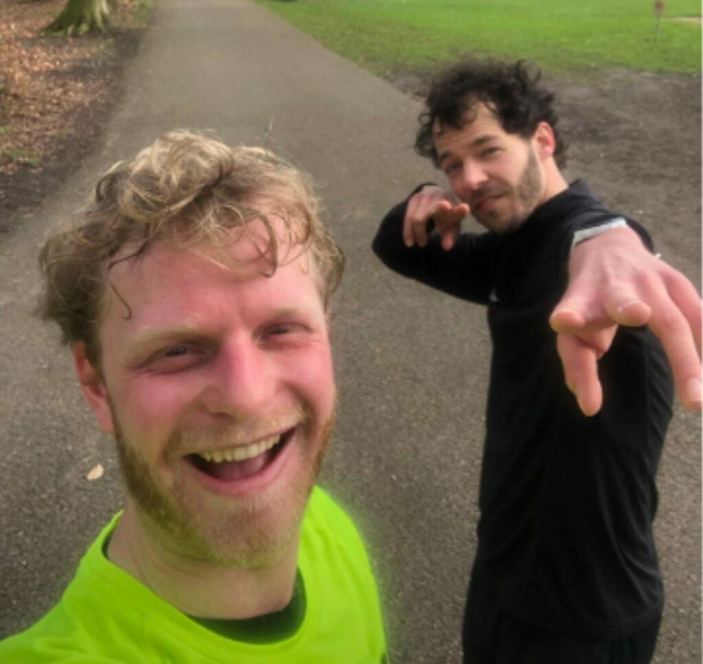 Jeffrey & friends rende de Marathon van Rotterdam voor Powder Days